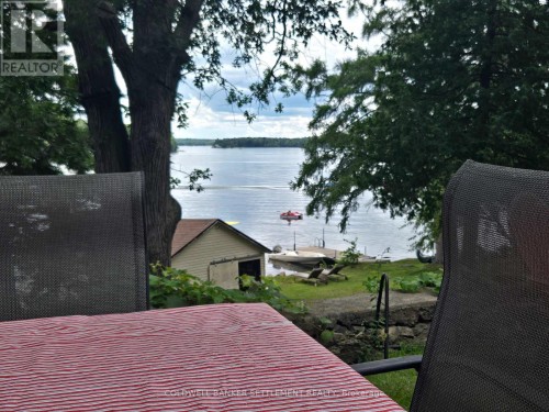 View from outside patio - 345 Battams Road, Rideau Lakes, ON 