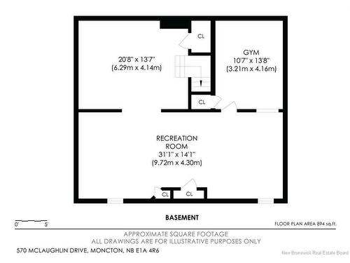 570 Mclaughlin, Moncton, NB 