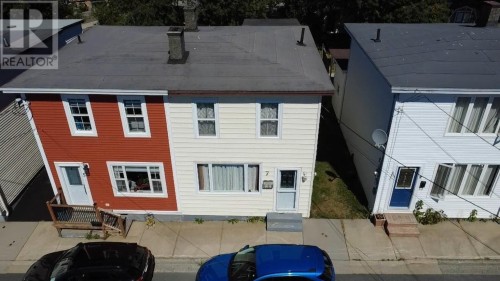 Aerial front of house - 7 Cavell Avenue, St. John'S, NL 