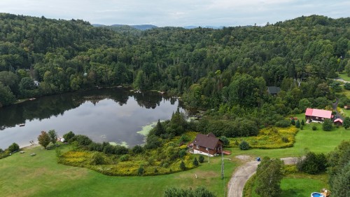 Aerial View - Rue Chapais, Chertsey, QC 