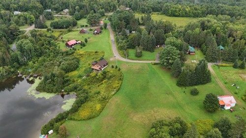 Aerial View - Rue Chapais, Chertsey, QC 