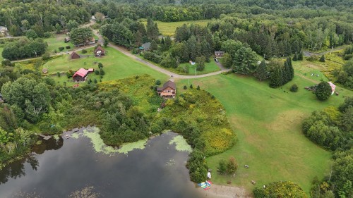 Aerial View - Rue Chapais, Chertsey, QC 