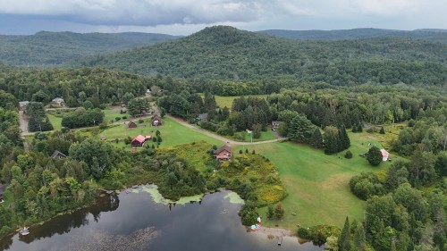 Aerial View - Rue Chapais, Chertsey, QC 