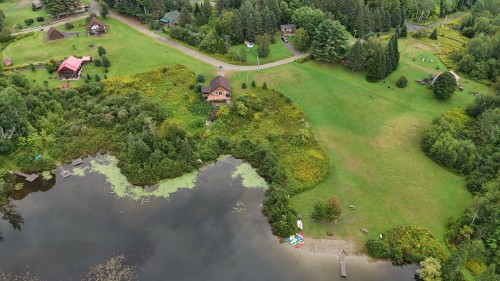 Aerial View - Rue Chapais, Chertsey, QC 