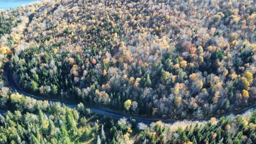Aerial View - Ch. Des Lacs, Mont-Blanc, QC 