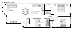 Plan (croquis) - 