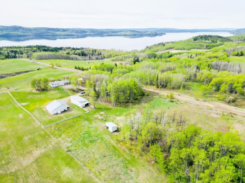 7120 Brown Road, Burns Lake, BC - Outdoor With Body Of Water With View