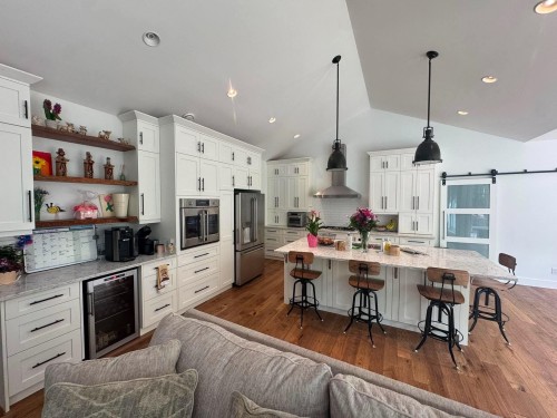 110 Westview Road, Prince George, BC - Indoor Photo Showing Kitchen With Upgraded Kitchen