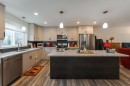 7639 Creekside Way, Prince George, BC  - Indoor Photo Showing Kitchen With Upgraded Kitchen 