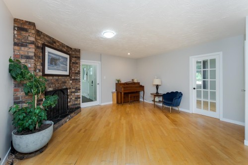 8195 Prince Edward Place, Prince George, BC - Indoor With Fireplace