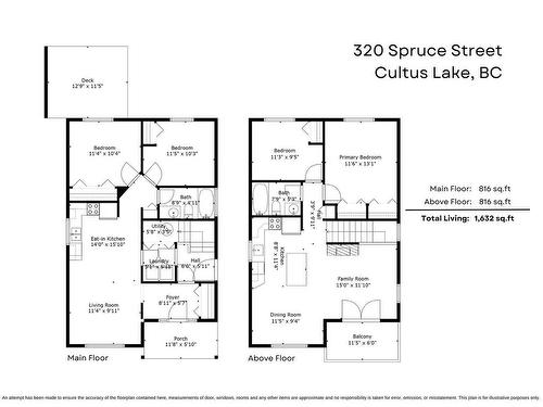 320 Spruce Street, Cultus Lake, BC 