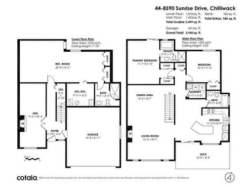 44 8590 Sunrise Drive, Chilliwack, BC 