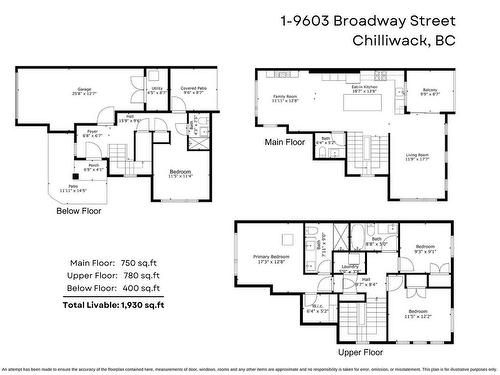 1 9603 Broadway Street, Chilliwack, BC 