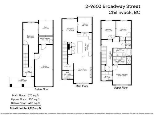 2 9603 Broadway Street, Chilliwack, BC 