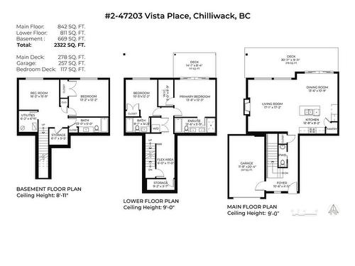 2 47203 Vista Place, Chilliwack, BC 