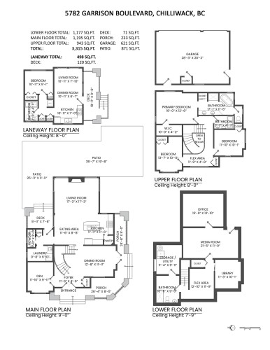 5782 Garrison Boulevard, Chilliwack, BC 