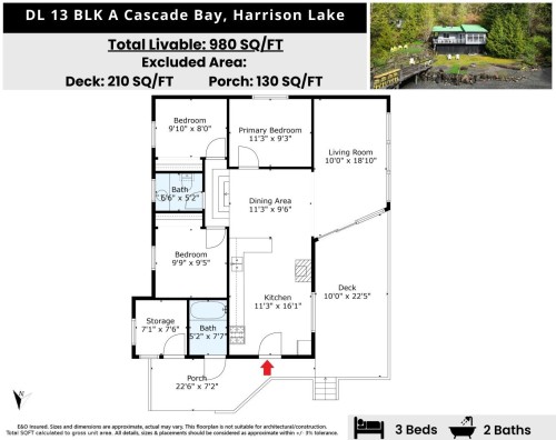 Blk A-Dl 13 Cascade Bay, Harrison Hot Springs, BC 