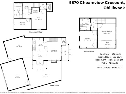 5870 Cheamview Crescent, Chilliwack, BC 