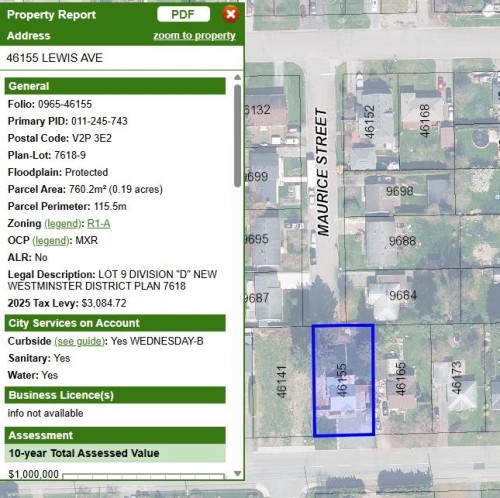 46155 Lewis Avenue  Chilliwack, BC V2P 3E2