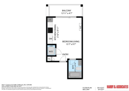 208-45511 Campus Drive, Chilliwack, BC 