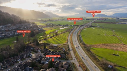 8512 Bradshaw Place, Chilliwack, BC - Outdoor With View