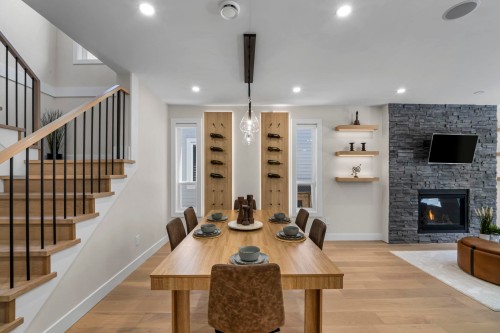862 Willow Place, Harrison Hot Springs, BC - Indoor With Fireplace