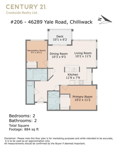 206-46289 Yale Road, Chilliwack, BC 