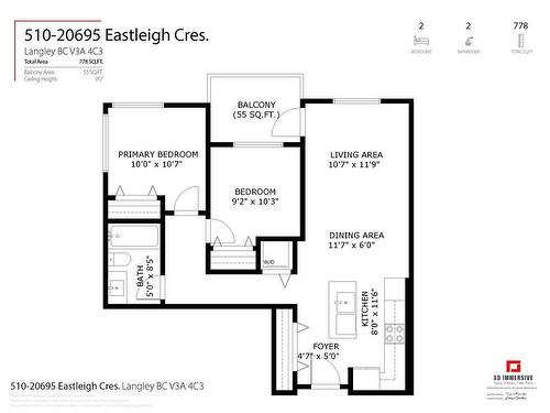 510 20695 Eastleigh Crescent, Langley, BC 