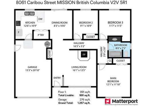 8061 Caribou Street, Mission, BC 