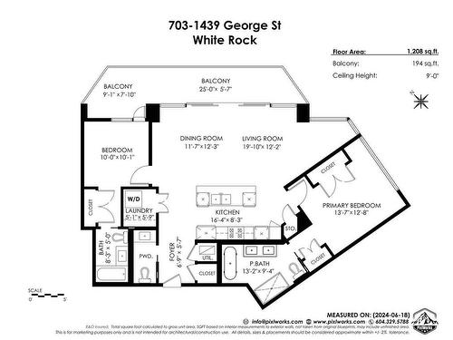 703 1439 George Street, Surrey, BC 