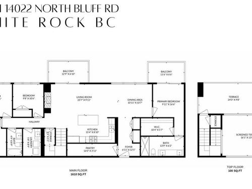 501 14022 North Bluff Road, White Rock, BC 