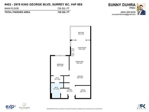 403 2970 King George Boulevard, Surrey, BC 