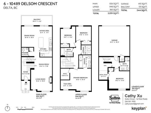 6 10489 Delsom Crescent, Delta, BC 