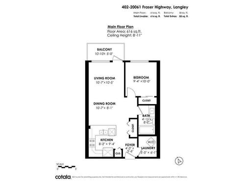 402 20061 Fraser Highway Highway, Langley, BC 