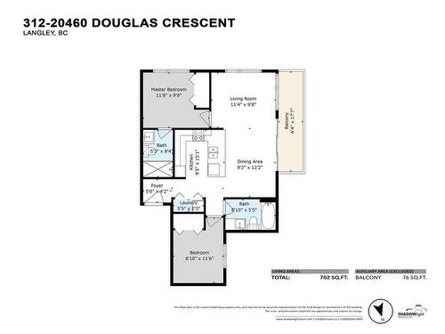 312 20460 Douglas Crescent, Langley, BC 