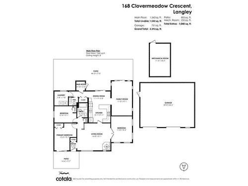 168 Clovermeadow Crescent, Langley, BC 