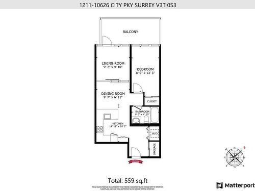 1211 10626 City Parkway, Surrey, BC 