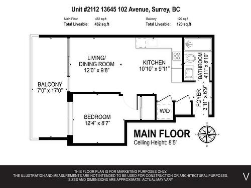 2112 13685 102 Avenue, Surrey, BC 