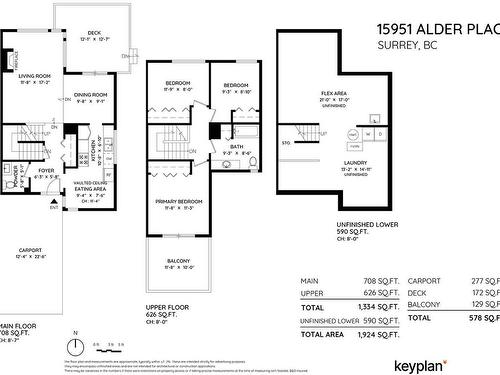 15951 Alder Place, Surrey, BC 