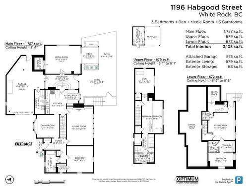 1196 Habgood Street, White Rock, BC 