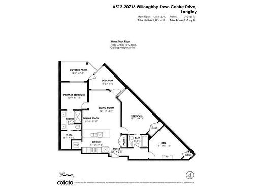 A512 20716 Willoughby Town Centre Drive, Langley, BC 