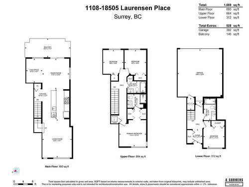 1108 18505 Laurensen Place, Surrey, BC 