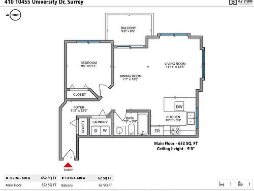 410 10455 University Drive, Surrey, BC 