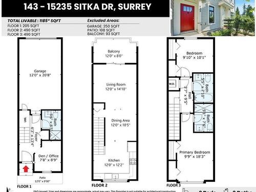 143 15235 Sitka Drive, Surrey, BC 