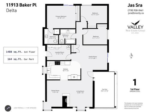 11913 Baker Place, Delta, BC 