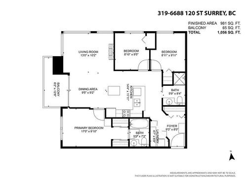 319 6688 120 Street, Surrey, BC 