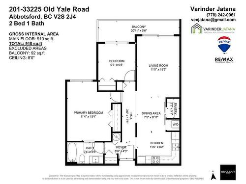 201 33225 Old Yale Road, Abbotsford, BC 