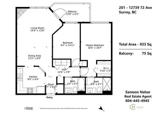 201 12739 72 Avenue, Surrey, BC 