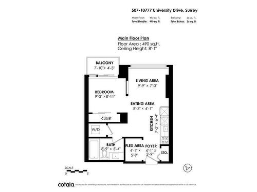 507 10777 University Drive, Surrey, BC 