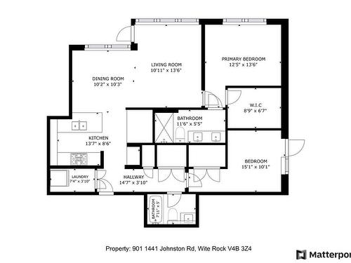 901 1441 Johnston Road, White Rock, BC 